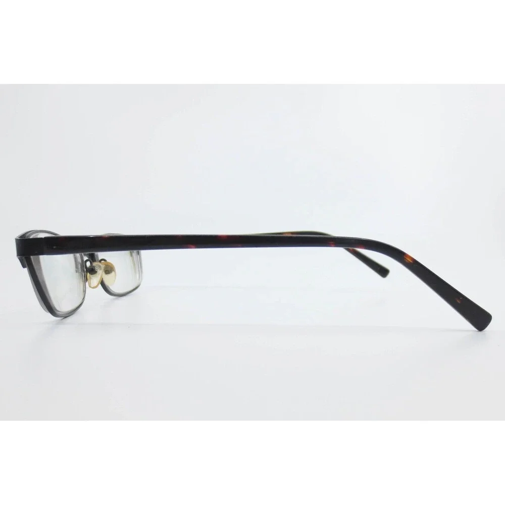Alice & Frank AF308 BLK Black Tortoise Rectangular Eyeglasses Frames 52-15-140